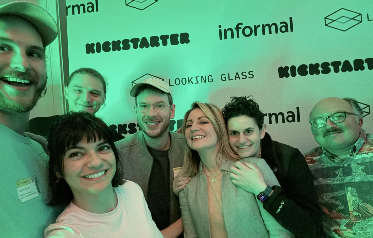 Partners at a Hardware Meetup event